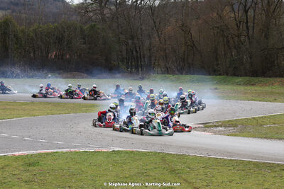 12/03/2023 : 1ère manche de l’Atlantic Trophée à Layrac (photos Stéphane Agnus) 2023 — karting