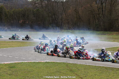 12/03/2023 : 1ère manche de l’Atlantic Trophée à Layrac (photos Stéphane Agnus) 2023 — karting