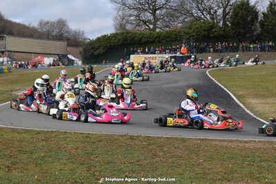 12/03/2023 : 1ère manche de l’Atlantic Trophée à Layrac (photos Stéphane Agnus) 2023 — karting