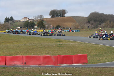 12/03/2023 : 1ère manche de l’Atlantic Trophée à Layrac (photos Stéphane Agnus) 2023 — karting