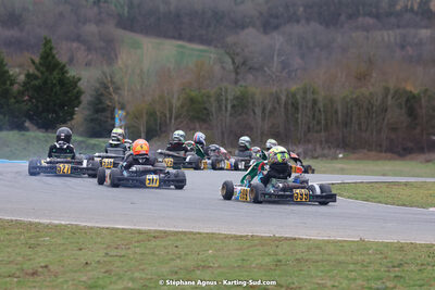 12/03/2023 : 1ère manche de l’Atlantic Trophée à Layrac (photos Stéphane Agnus) 2023 — karting