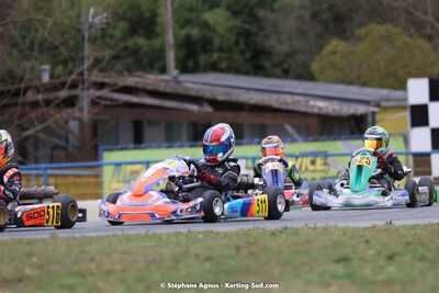 12/03/2023 : 1ère manche de l’Atlantic Trophée à Layrac (photos Stéphane Agnus) 2023 — karting