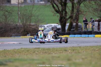 12/03/2023 : 1ère manche de l’Atlantic Trophée à Layrac (photos Stéphane Agnus) 2023 — karting