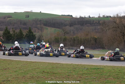 12/03/2023 : 1ère manche de l’Atlantic Trophée à Layrac (photos Stéphane Agnus) 2023 — karting