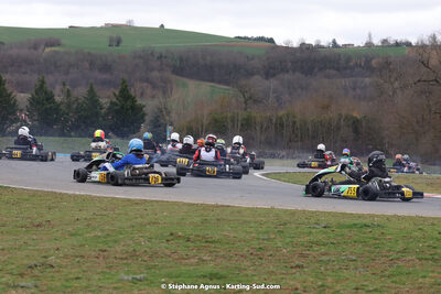 12/03/2023 : 1ère manche de l’Atlantic Trophée à Layrac (photos Stéphane Agnus) 2023 — karting