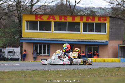 12/03/2023 : 1ère manche de l’Atlantic Trophée à Layrac (photos Stéphane Agnus) 2023 — karting