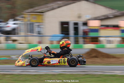 12/03/2023 : 1ère manche de l’Atlantic Trophée à Layrac (photos Stéphane Agnus) 2023 — karting