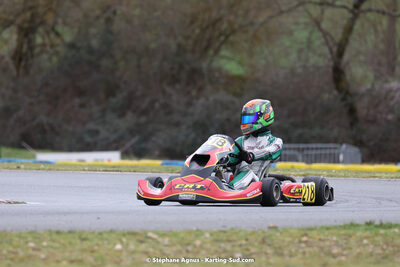 12/03/2023 : 1ère manche de l’Atlantic Trophée à Layrac (photos Stéphane Agnus) 2023 — karting