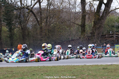 12/03/2023 : 1ère manche de l’Atlantic Trophée à Layrac (photos Stéphane Agnus) 2023 — karting