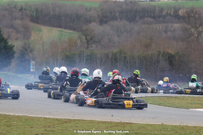 12/03/2023 : 1ère manche de l’Atlantic Trophée à Layrac (photos Stéphane Agnus) 2023 — karting