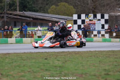 12/03/2023 : 1ère manche de l’Atlantic Trophée à Layrac (photos Stéphane Agnus) 2023 — karting