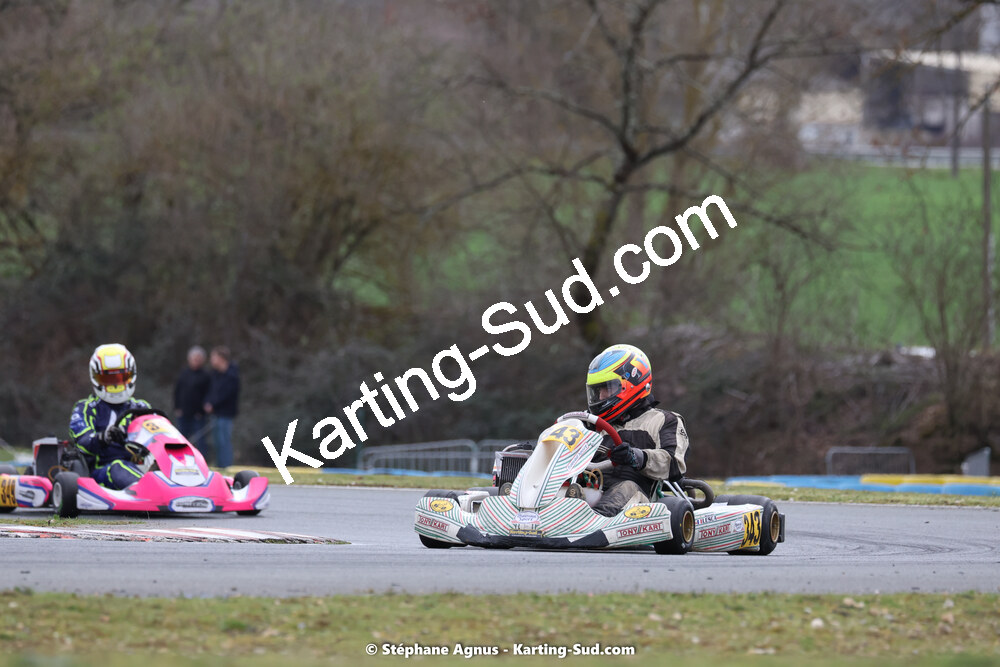 12/03/2023 : 1ère manche de l’Atlantic Trophée à Layrac (photos Stéphane Agnus) 2023 — karting