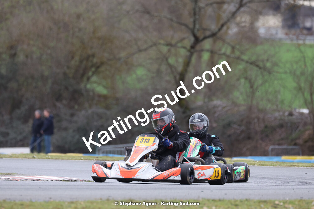 12/03/2023 : 1ère manche de l’Atlantic Trophée à Layrac (photos Stéphane Agnus) 2023 — karting