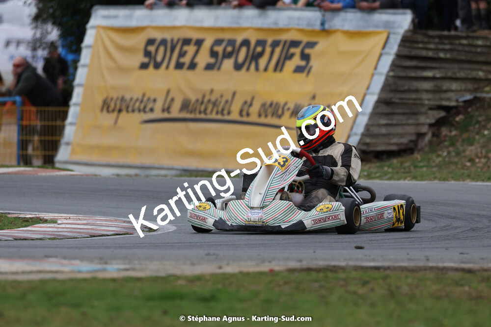 12/03/2023 : 1ère manche de l’Atlantic Trophée à Layrac (photos Stéphane Agnus) 2023 — karting