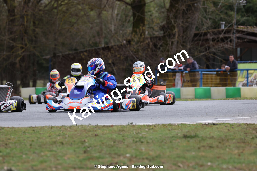 12/03/2023 : 1ère manche de l’Atlantic Trophée à Layrac (photos Stéphane Agnus) 2023 — karting