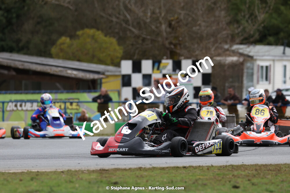 12/03/2023 : 1ère manche de l’Atlantic Trophée à Layrac (photos Stéphane Agnus) 2023 — karting