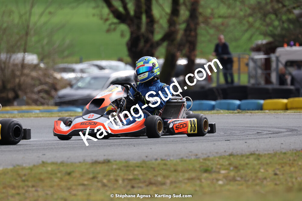 12/03/2023 : 1ère manche de l’Atlantic Trophée à Layrac (photos Stéphane Agnus) 2023 — karting
