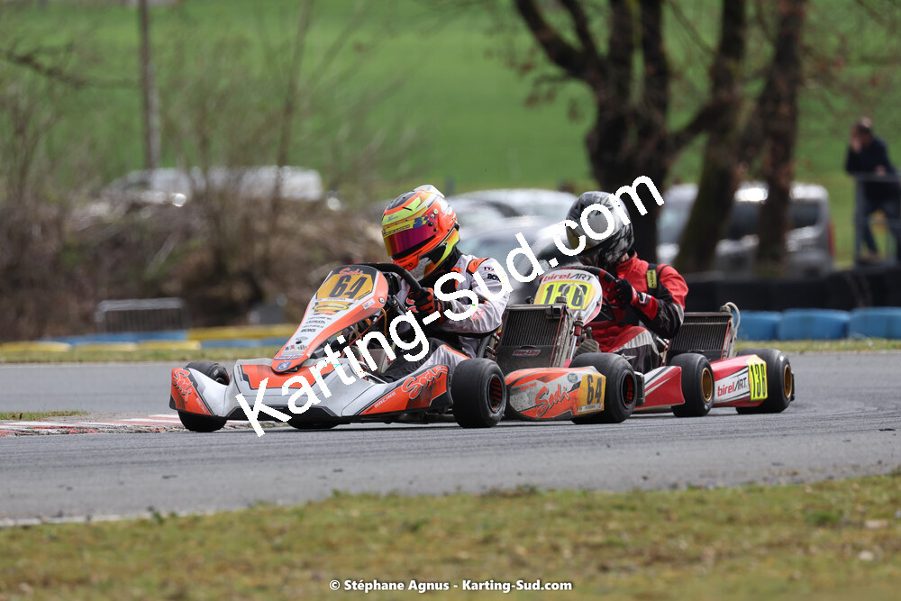 12/03/2023 : 1ère manche de l’Atlantic Trophée à Layrac (photos Stéphane Agnus) 2023 — karting