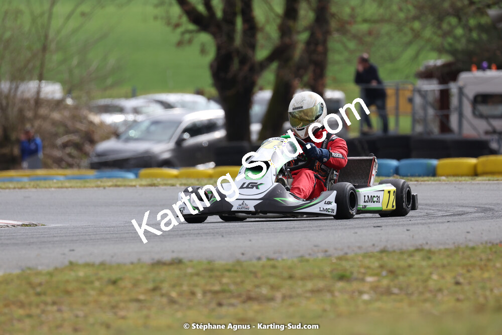 12/03/2023 : 1ère manche de l’Atlantic Trophée à Layrac (photos Stéphane Agnus) 2023 — karting