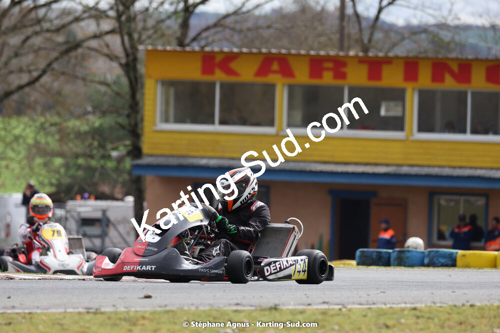 12/03/2023 : 1ère manche de l’Atlantic Trophée à Layrac (photos Stéphane Agnus) 2023 — karting