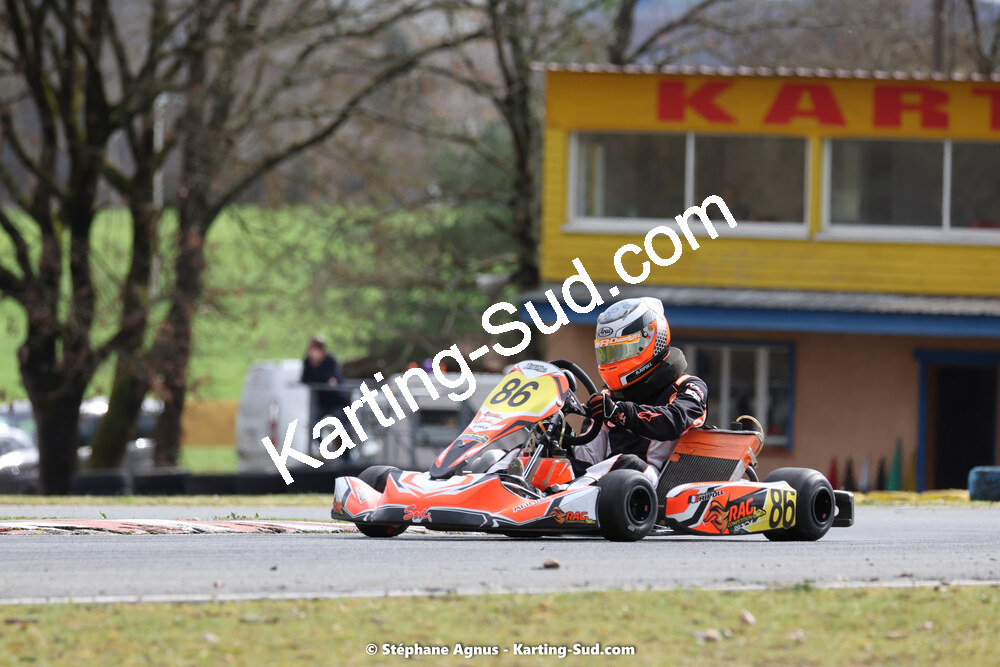 12/03/2023 : 1ère manche de l’Atlantic Trophée à Layrac (photos Stéphane Agnus) 2023 — karting