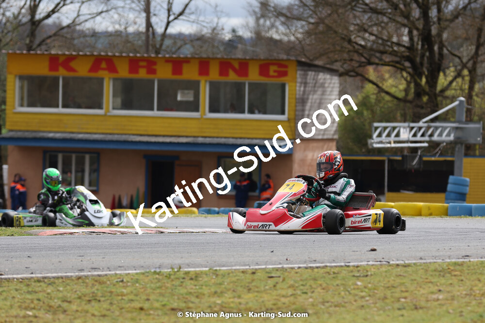 12/03/2023 : 1ère manche de l’Atlantic Trophée à Layrac (photos Stéphane Agnus) 2023 — karting