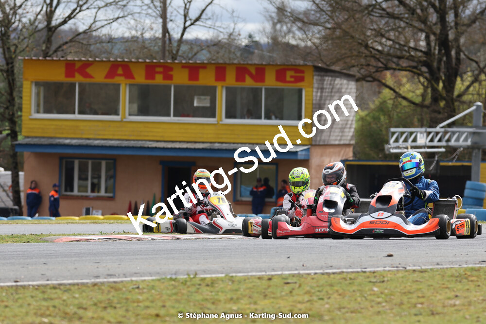 12/03/2023 : 1ère manche de l’Atlantic Trophée à Layrac (photos Stéphane Agnus) 2023 — karting