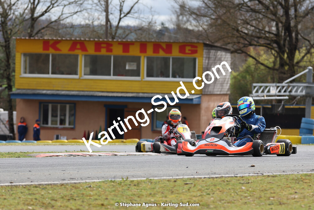 12/03/2023 : 1ère manche de l’Atlantic Trophée à Layrac (photos Stéphane Agnus) 2023 — karting