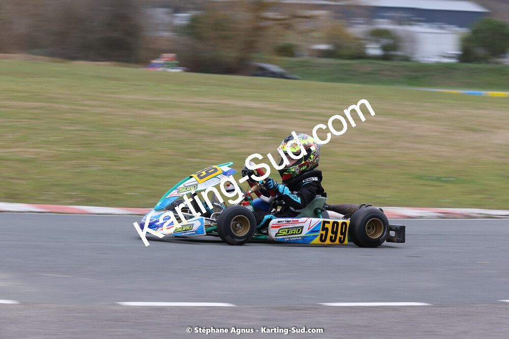 12/03/2023 : 1ère manche de l’Atlantic Trophée à Layrac (photos Stéphane Agnus) 2023 — karting