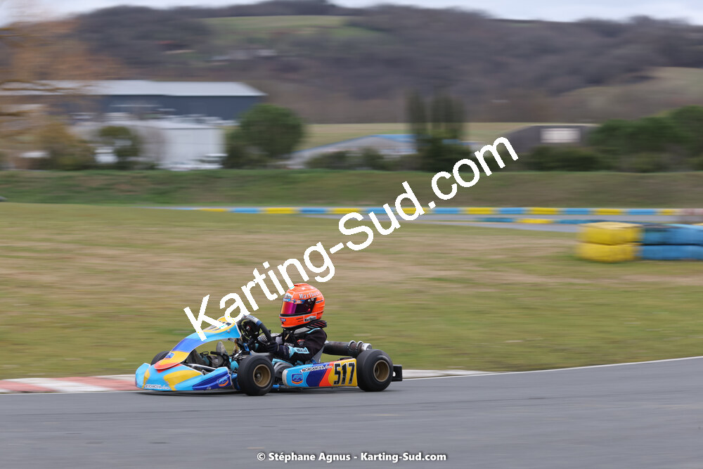 12/03/2023 : 1ère manche de l’Atlantic Trophée à Layrac (photos Stéphane Agnus) 2023 — karting