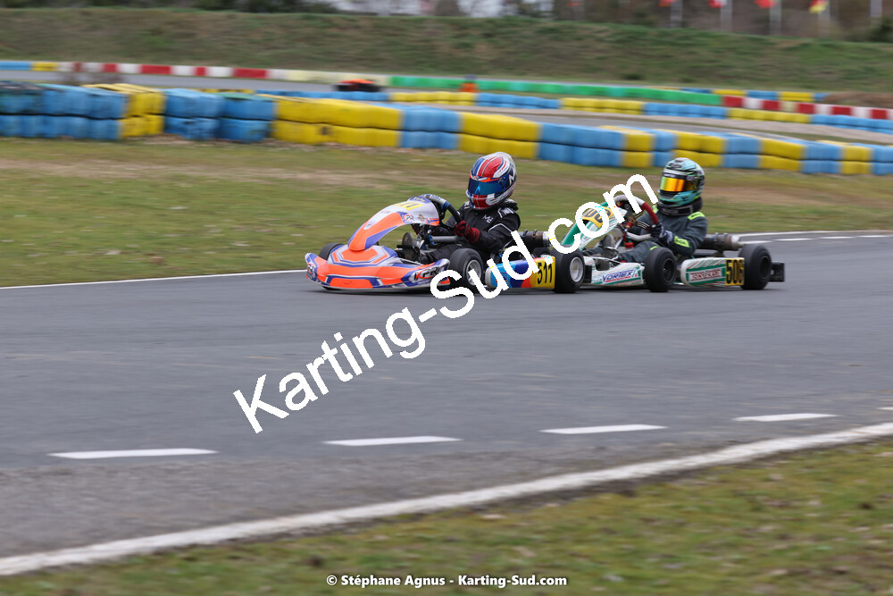 12/03/2023 : 1ère manche de l’Atlantic Trophée à Layrac (photos Stéphane Agnus) 2023 — karting