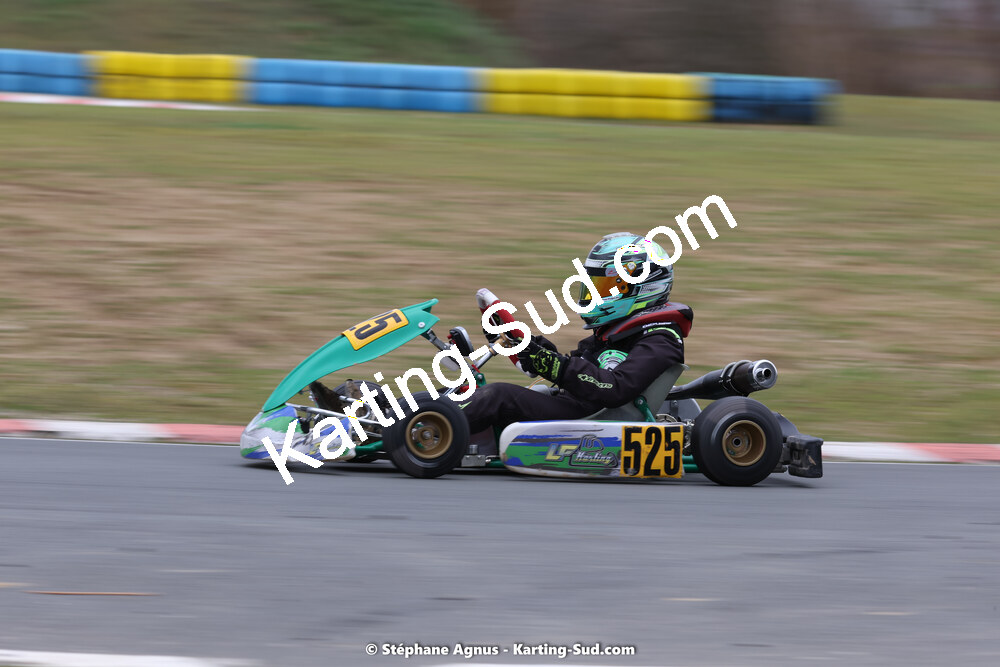 12/03/2023 : 1ère manche de l’Atlantic Trophée à Layrac (photos Stéphane Agnus) 2023 — karting