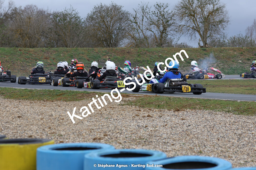 12/03/2023 : 1ère manche de l’Atlantic Trophée à Layrac (photos Stéphane Agnus) 2023 — karting