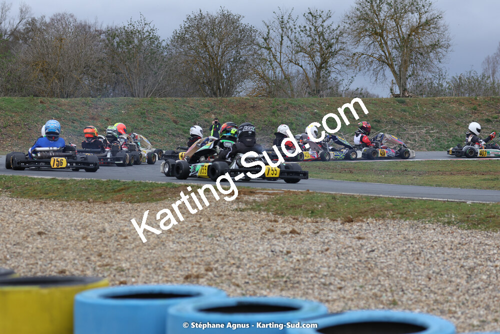 12/03/2023 : 1ère manche de l’Atlantic Trophée à Layrac (photos Stéphane Agnus) 2023 — karting