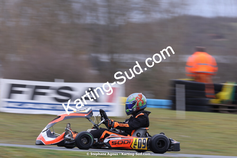 12/03/2023 : 1ère manche de l’Atlantic Trophée à Layrac (photos Stéphane Agnus) 2023 — karting