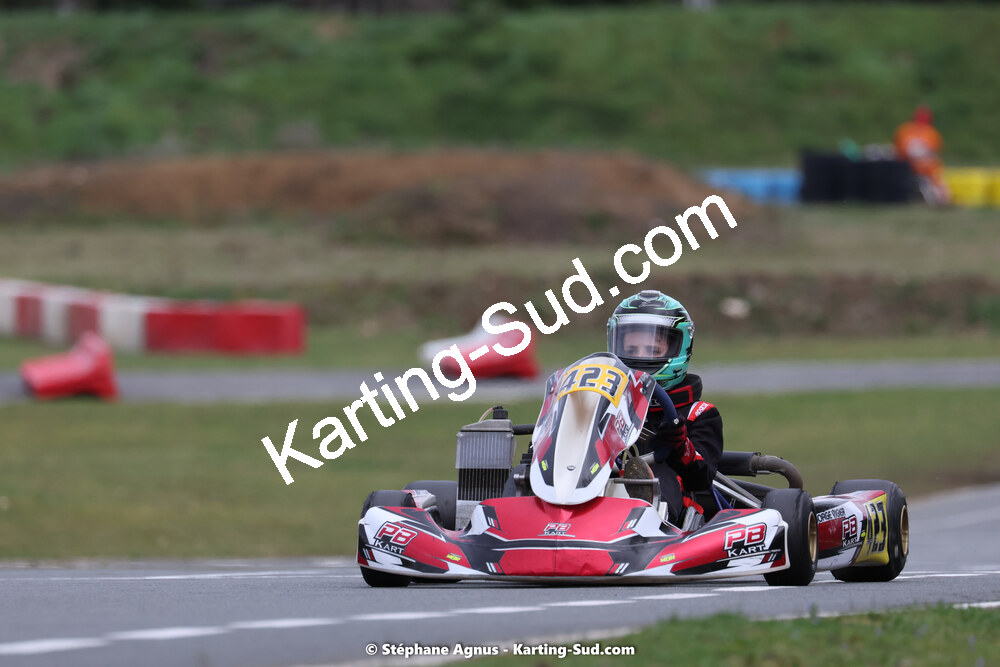 12/03/2023 : 1ère manche de l’Atlantic Trophée à Layrac (photos Stéphane Agnus) 2023 — karting