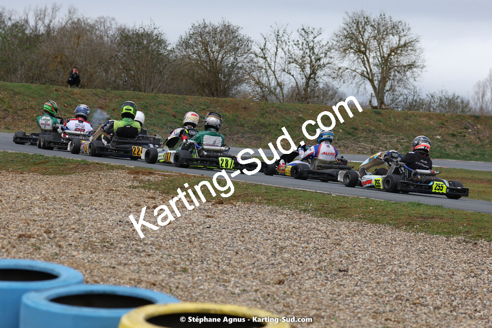 12/03/2023 : 1ère manche de l’Atlantic Trophée à Layrac (photos Stéphane Agnus) 2023 — karting