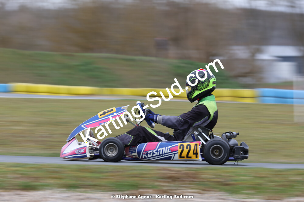 12/03/2023 : 1ère manche de l’Atlantic Trophée à Layrac (photos Stéphane Agnus) 2023 — karting