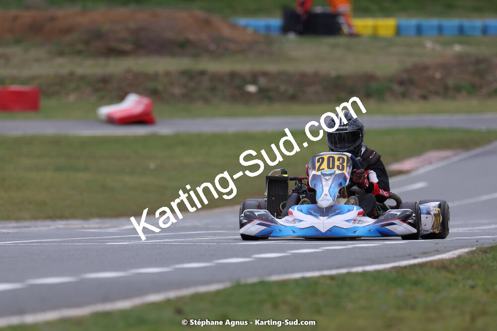 12/03/2023 : 1ère manche de l’Atlantic Trophée à Layrac (photos Stéphane Agnus) 2023 — karting