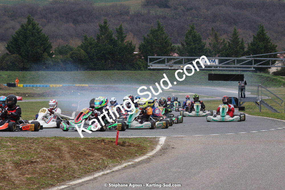 12/03/2023 : 1ère manche de l’Atlantic Trophée à Layrac (photos Stéphane Agnus) 2023 — karting