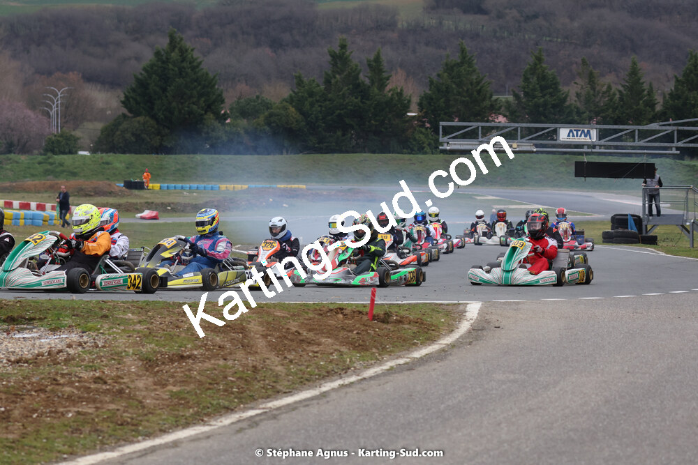 12/03/2023 : 1ère manche de l’Atlantic Trophée à Layrac (photos Stéphane Agnus) 2023 — karting
