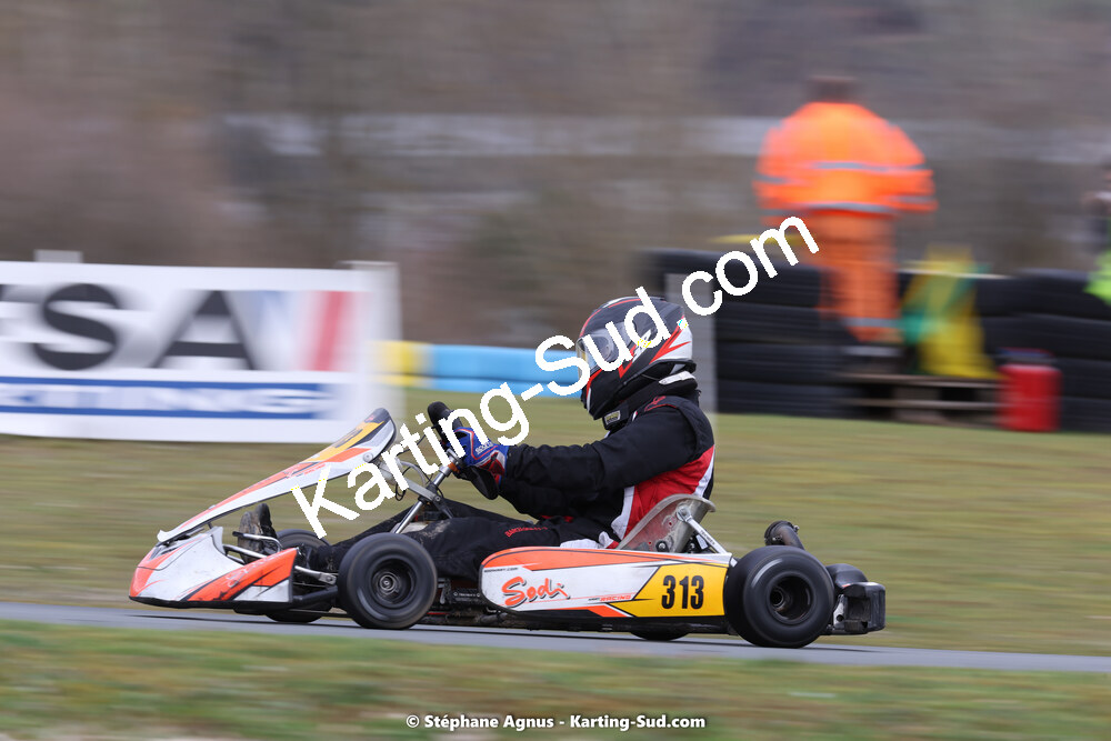 12/03/2023 : 1ère manche de l’Atlantic Trophée à Layrac (photos Stéphane Agnus) 2023 — karting