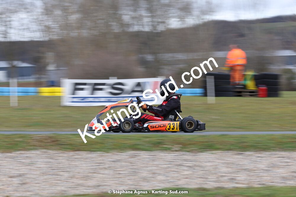 12/03/2023 : 1ère manche de l’Atlantic Trophée à Layrac (photos Stéphane Agnus) 2023 — karting