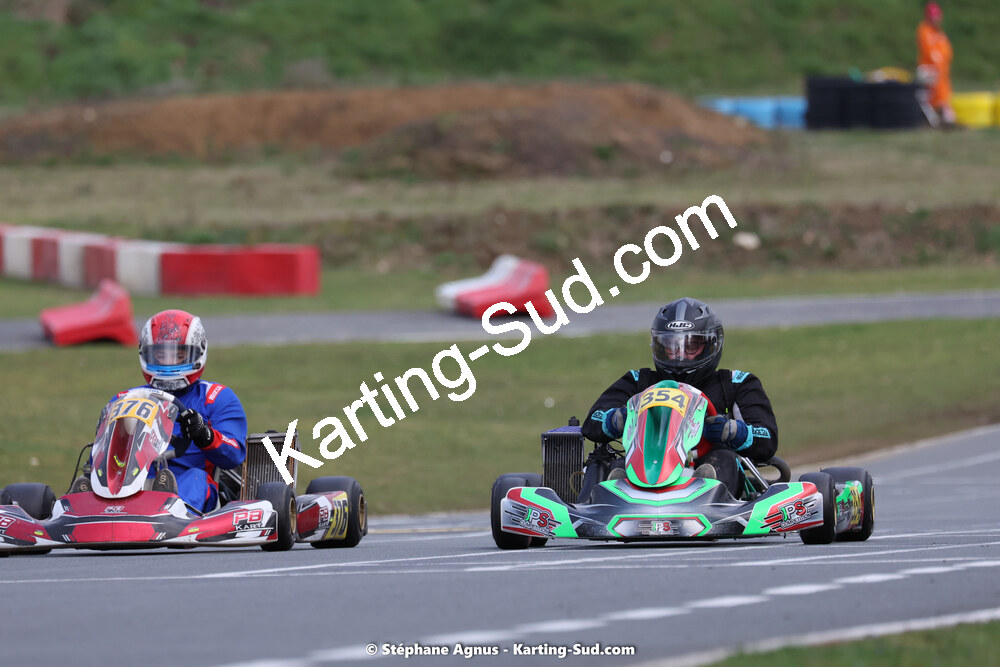 12/03/2023 : 1ère manche de l’Atlantic Trophée à Layrac (photos Stéphane Agnus) 2023 — karting