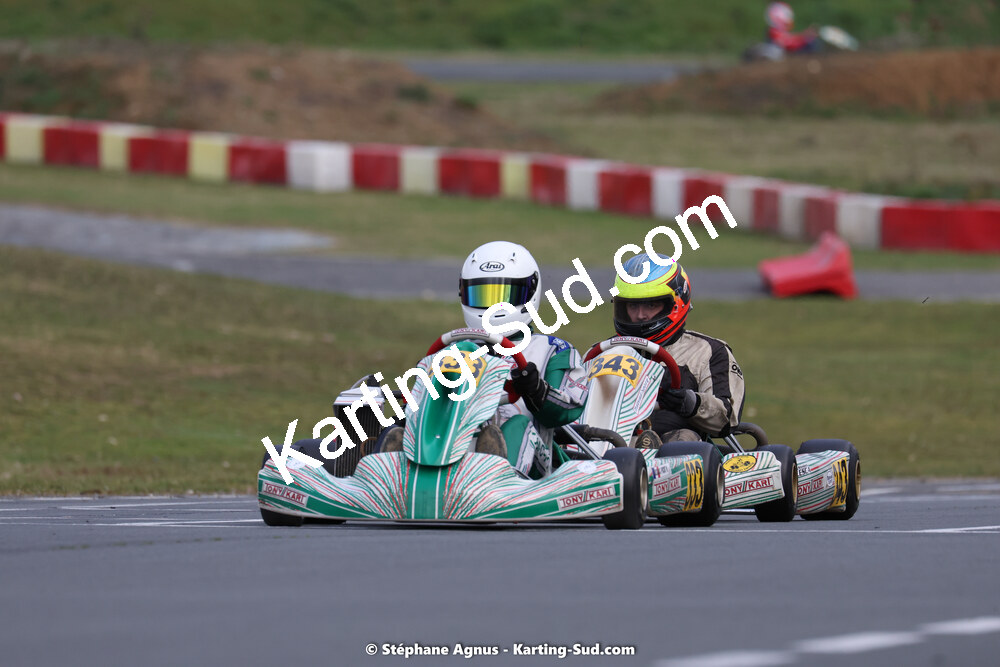 12/03/2023 : 1ère manche de l’Atlantic Trophée à Layrac (photos Stéphane Agnus) 2023 — karting