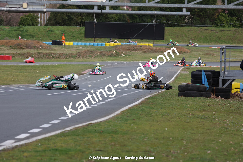 12/03/2023 : 1ère manche de l’Atlantic Trophée à Layrac (photos Stéphane Agnus) 2023 — karting