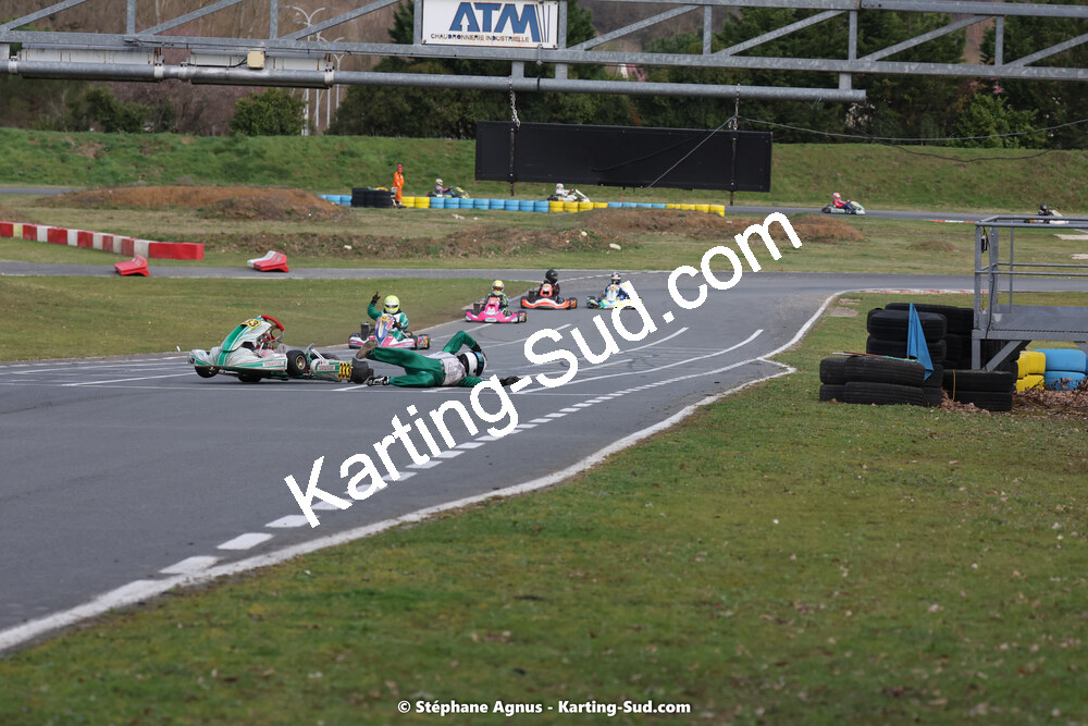 12/03/2023 : 1ère manche de l’Atlantic Trophée à Layrac (photos Stéphane Agnus) 2023 — karting