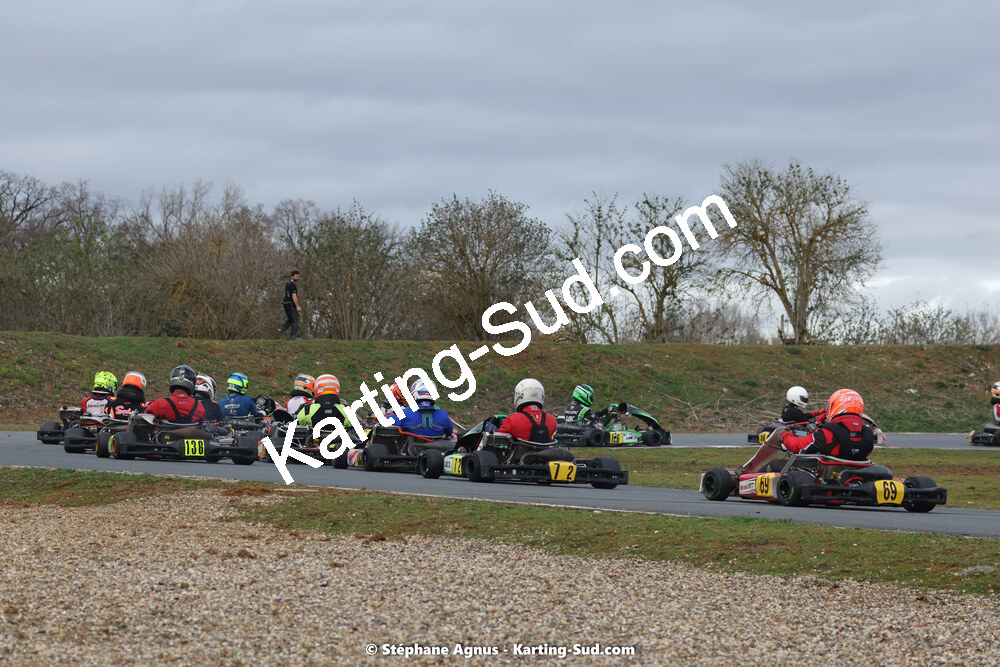 12/03/2023 : 1ère manche de l’Atlantic Trophée à Layrac (photos Stéphane Agnus) 2023 — karting