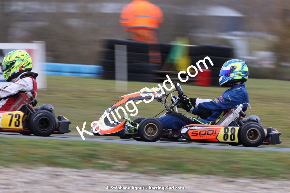 12/03/2023 : 1ère manche de l’Atlantic Trophée à Layrac (photos Stéphane Agnus) 2023 — karting