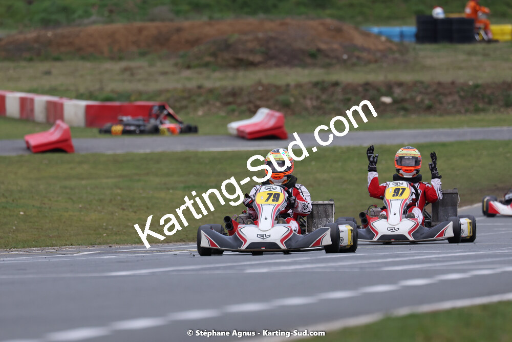 12/03/2023 : 1ère manche de l’Atlantic Trophée à Layrac (photos Stéphane Agnus) 2023 — karting